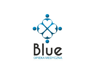 Projektowanie logo dla firmy, konkurs graficzny Blue opieka medyczna